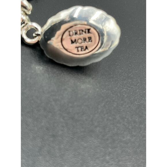My Flat in London MFIL Tea For You Tea For Me Tea Time Teapot Charm Bracelet - Picture 6 of 12